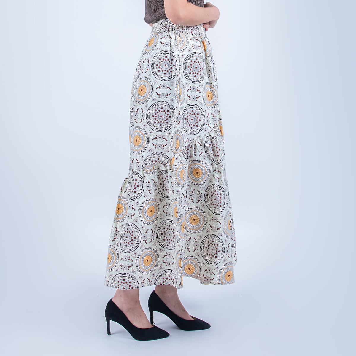 ギャザーロングスカート【Nuru（光）】 – RAHA KENYA