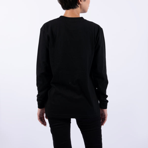 【予約商品／11月下旬にお届け】Moyo Art Long Sleeve Tshirt（ライオン/Black）