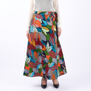 巻きスカート【木の葉】 – RAHA KENYA