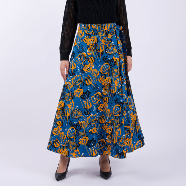 巻きスカート【水面】