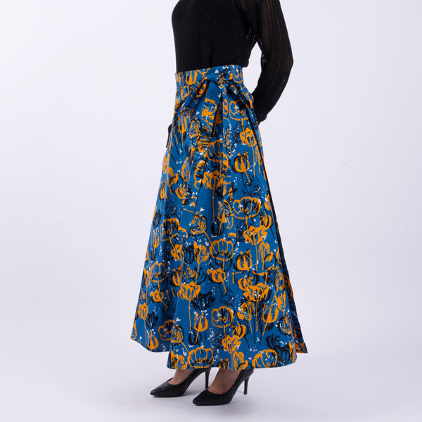 巻きスカート【水面】