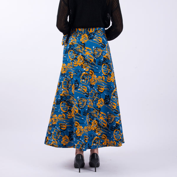 巻きスカート【水面】