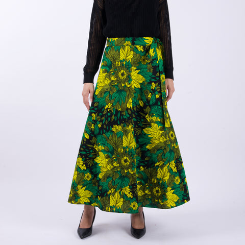 巻きスカート【草木】