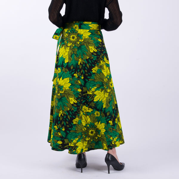 巻きスカート【草木】