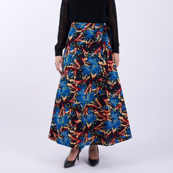 巻きスカート【夜花】