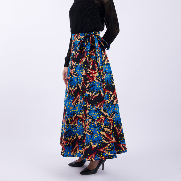 巻きスカート【夜花】