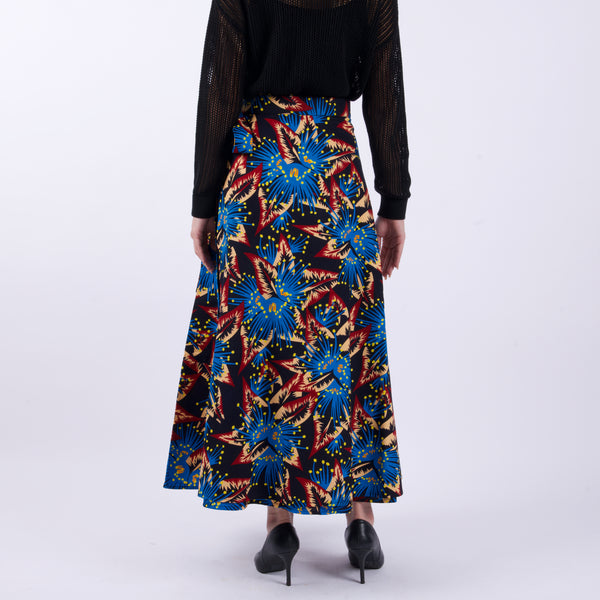 巻きスカート【夜花】