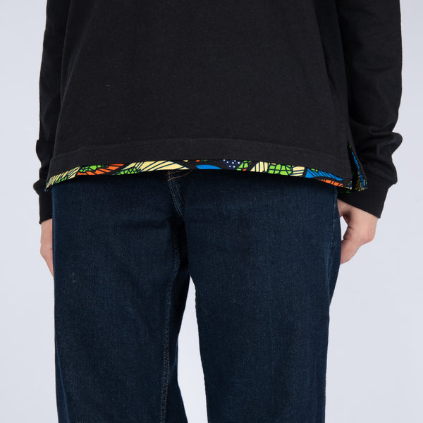 アフリカンロングスリーブTシャツ【Muchana / 昼】