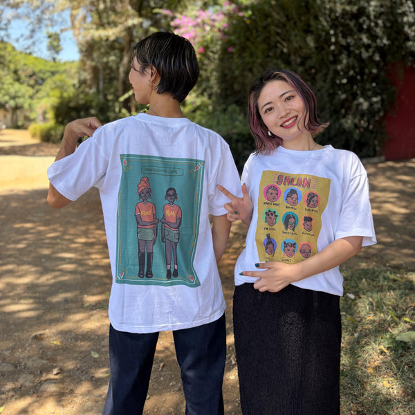 ｟受注販売｠Kenyan Artists Collaboration T-Shirt【WEWE MIMI】