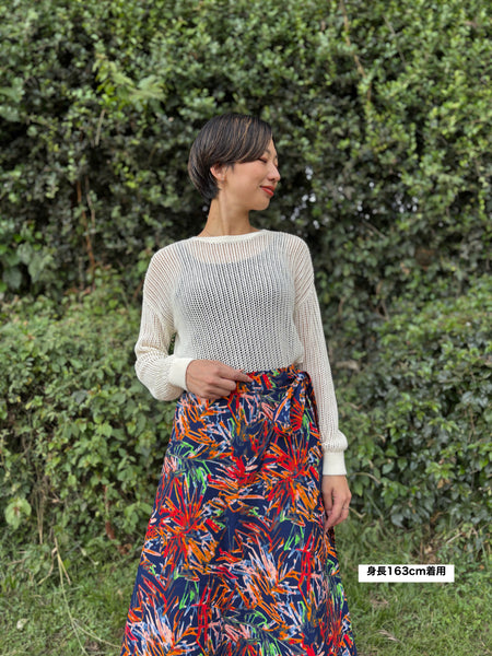 巻きスカート【夕焼け】