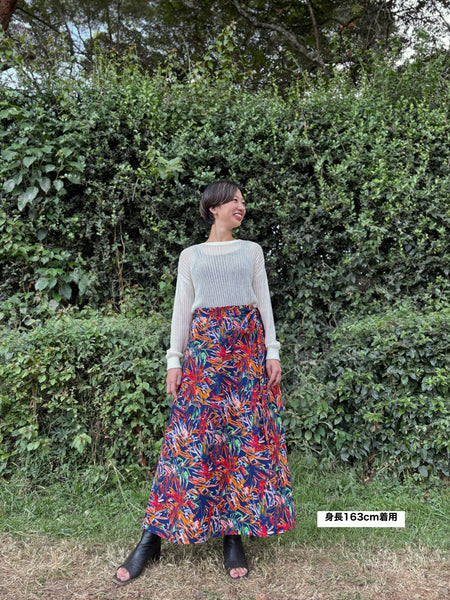 巻きスカート【夕焼け】