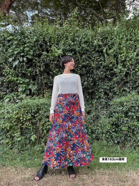 巻きスカート【夕焼け】