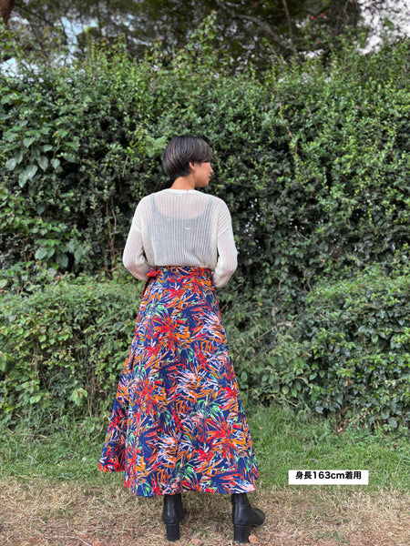 巻きスカート【夕焼け】