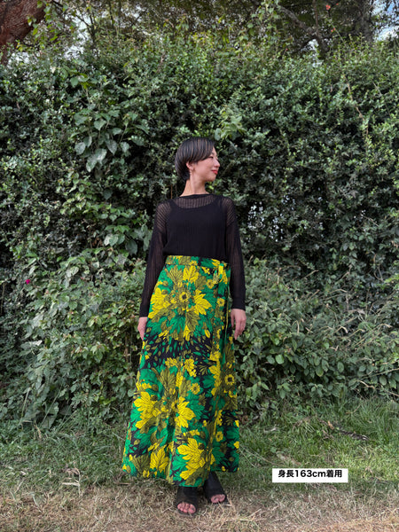 巻きスカート【草木】