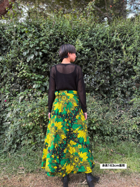 巻きスカート【草木】