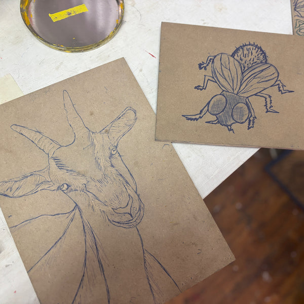 ｟受注販売｠Kenyan Artists Collaboration T-Shirt【GOAT】