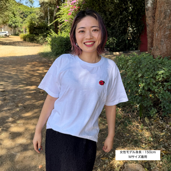 Kenyan Artists Collaboration T-Shirt【ROSE】