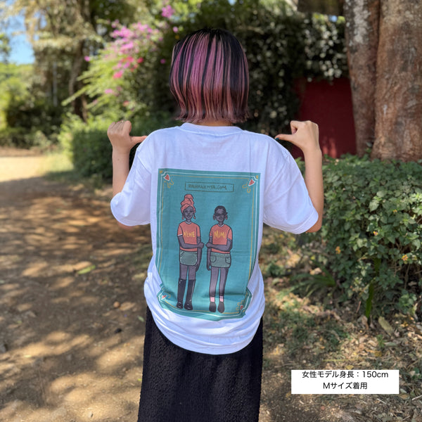 ｟受注販売｠Kenyan Artists Collaboration T-Shirt【WEWE MIMI】