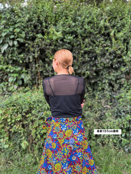 巻きスカート【野花】