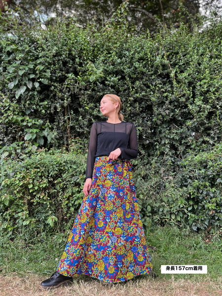 巻きスカート【野花】