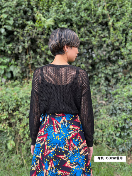 巻きスカート【夜花】