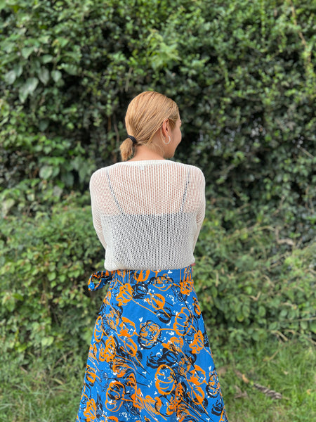 巻きスカート【水面】