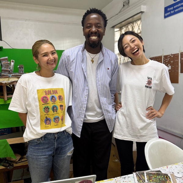 ｟受注販売｠Kenyan Artists Collaboration T-Shirt【SALON】