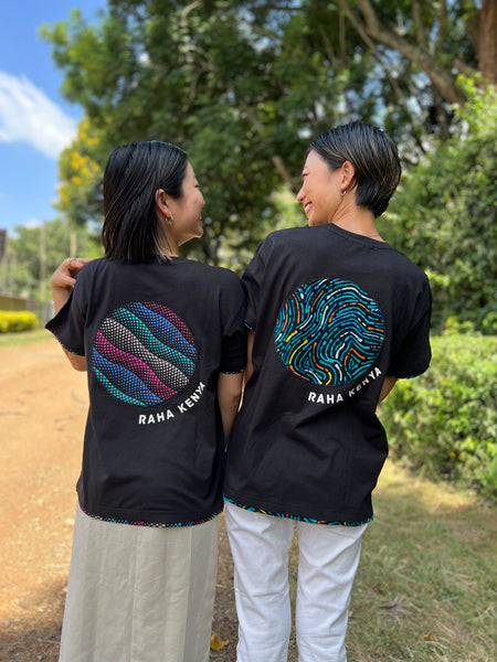 アフリカンTシャツ【渚（ナギサ）】