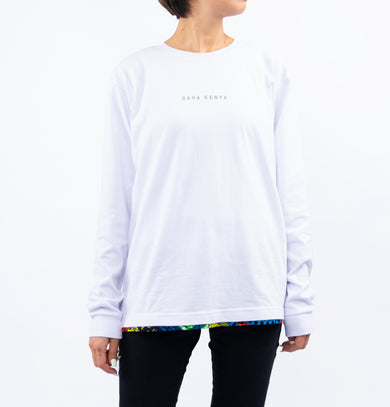 アフリカンロングスリーブTシャツ【Mzuri / 元気】 – RAHA KENYA